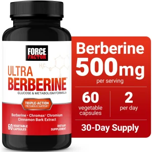 Force Factor Ultra Berberine, 500mg Berberine HCL